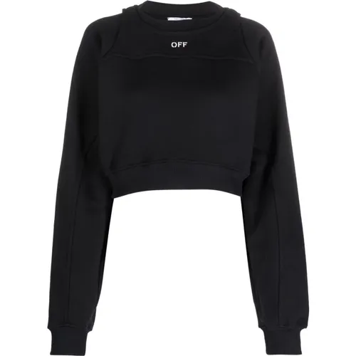 Sweatshirt Aw23 Womens Fashion , female, Sizes: S, M - Off White - Modalova