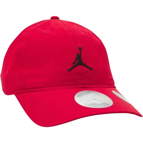 Rote Kappe für Kinder mit Schwarzem Jumpman Logo - Jordan - Modalova