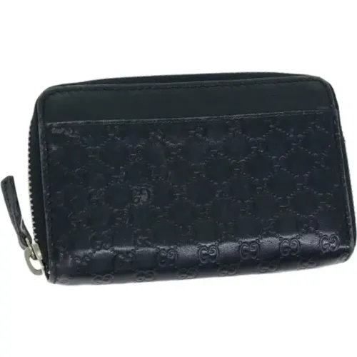 Pre-owned Wallets, female, , Size: ONE SIZE Pre-owned Canvas wallets - Gucci Vintage - Modalova