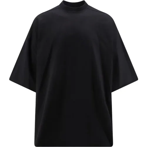 Organic Cotton Oversize T-Shirt , male, Sizes: ONE SIZE - Rick Owens - Modalova