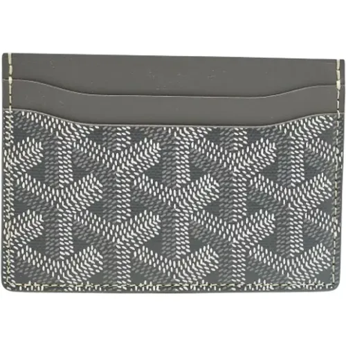 Pre-owned Coated canvas wallets , female, Sizes: ONE SIZE - Goyard Vintage - Modalova