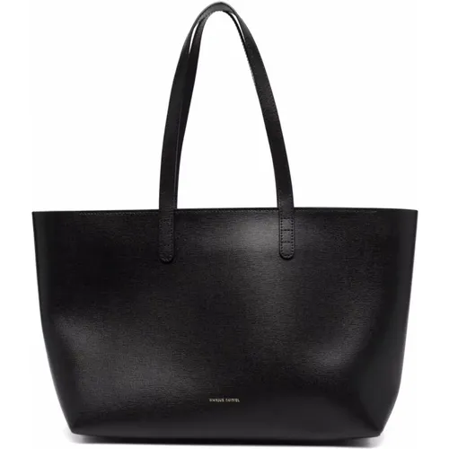 Small Zip Leather Tote Bag , female, Sizes: ONE SIZE - Mansur Gavriel - Modalova