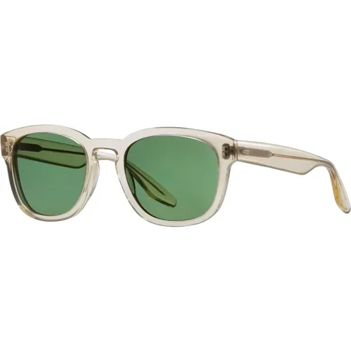 Sunglasses, unisex, , Size: 53 MM Nelson Transparent/Green Sunglasses - Barton Perreira - Modalova