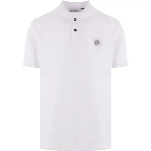 Logo Polo T-Shirt , male, Sizes: 2XL, S - Stone Island - Modalova