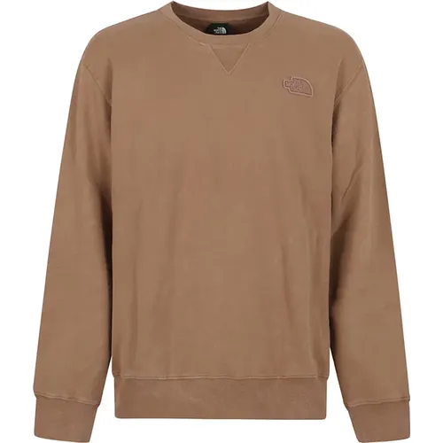 Sweatshirts, male, , Size: L Relaxed Crew Neck Sweatshirt - The North Face - Modalova