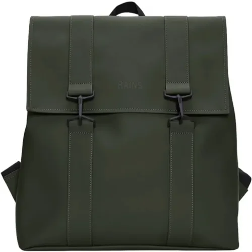 Contemporary City Backpack with Laptop Pocket , unisex, Sizes: ONE SIZE - Rains - Modalova
