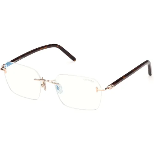 Stylische Brille Ft5934-B in Grau , Herren, Größe: 54 MM - Tom Ford - Modalova
