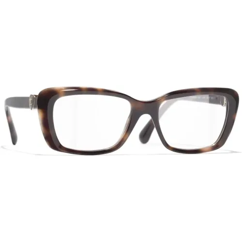 Originale Brillen mit 3-Jahres-Garantie , Damen, Größe: 52 MM - Chanel - Modalova