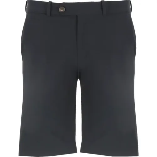 Dark Blue Bermuda Shorts with Pockets , male, Sizes: 2XL, M, XL, L, S - RRD - Modalova