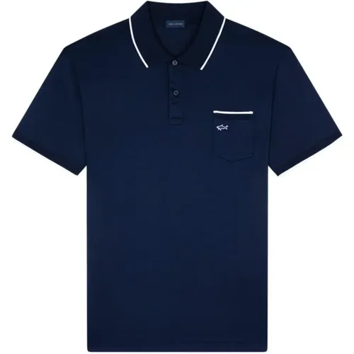 T-Shirt e Polo 23411263 013 , male, Sizes: 3XL, M, XL - PAUL & SHARK - Modalova