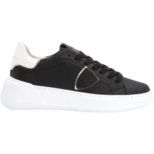 Tres Temple Low Top Sneakers , female, Sizes: 5 UK, 2 UK, 7 UK, 4 UK, 8 UK, 6 UK, 3 UK - Philippe Model - Modalova