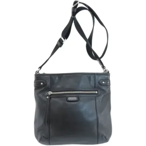 Pre-owned Cross Body Bags, female, , Size: ONE SIZE Pre-owned Leather shoulder-bags - Coach Pre-owned - Modalova