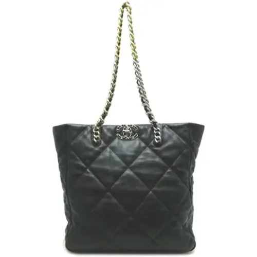 Pre-owned Tote Bags, female, , Size: ONE SIZE Pre-owned Leather chanel-bags - Chanel Vintage - Modalova