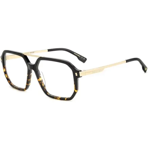 Fashion Eyeglasses D2 0123 WR7 Color , unisex, Sizes: 56 MM - Dsquared2 - Modalova