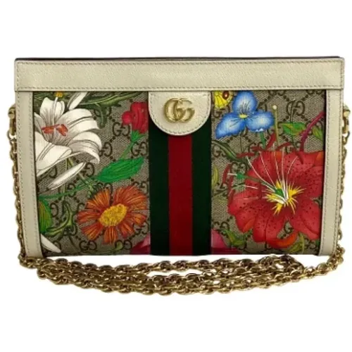 Pre-owned Cross Body Bags, female, , Size: ONE SIZE Pre-owned Canvas gucci-bags - Gucci Vintage - Modalova