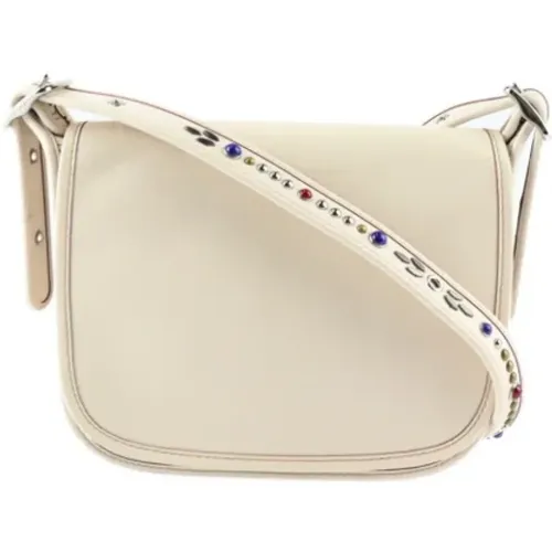 Pre-owned Cross Body Bags, female, , Size: ONE SIZE Pre-owned Leather shoulder-bags - Coach Pre-owned - Modalova