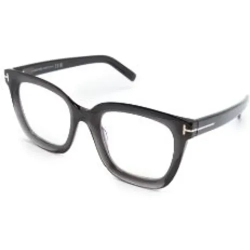 Glasses, male, , Size: ONE SIZE Vintage-inspired Acetate Optical Frame - Tom Ford - Modalova