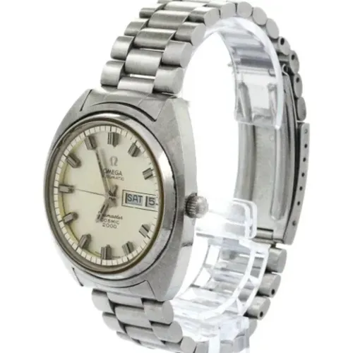 Pre-owned Watches, male, , Size: ONE SIZE Pre-owned Stainless Steel watches - Omega Vintage - Modalova