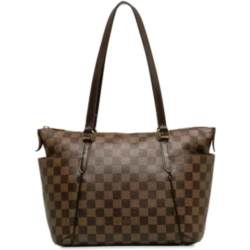 Pre-owned Tote Bags, female, , Size: ONE SIZE Pre-owned Canvas louis-vuitton-bags - Louis Vuitton Vintage - Modalova