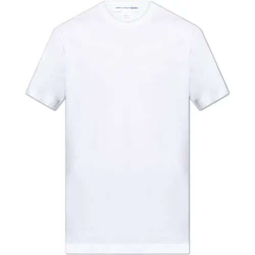 T-Shirt mit Patches , Herren, Größe: M - Comme des Garçons - Modalova