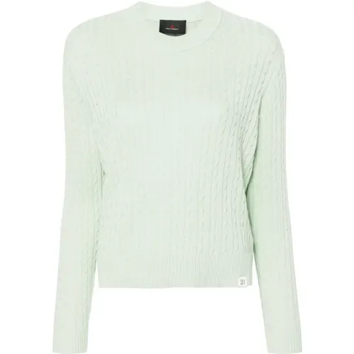 Cable Knit Sweater , female, Sizes: M, L, S - Peuterey - Modalova