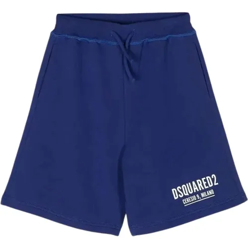 Bermuda Shorts aus Baumwolle für Jungen - Dsquared2 - Modalova
