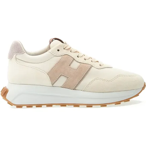 Womens Shoes Sneakers Bianco Ss24 , female, Sizes: 3 UK, 6 UK, 4 1/2 UK, 7 UK, 3 1/2 UK, 5 1/2 UK, 5 UK, 4 UK, 2 UK - Hogan - Modalova