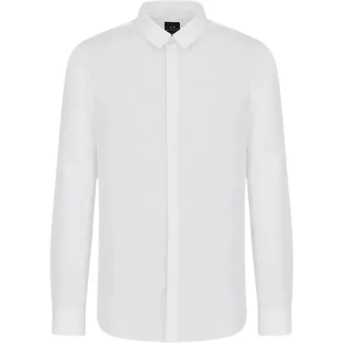 Stylish Shirt , male, Sizes: 2XL, S, L - Armani Exchange - Modalova