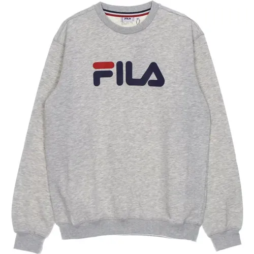 Sweatshirts, male, , Size: XS Light Crew Neck Sweatshirt - Fila - Modalova