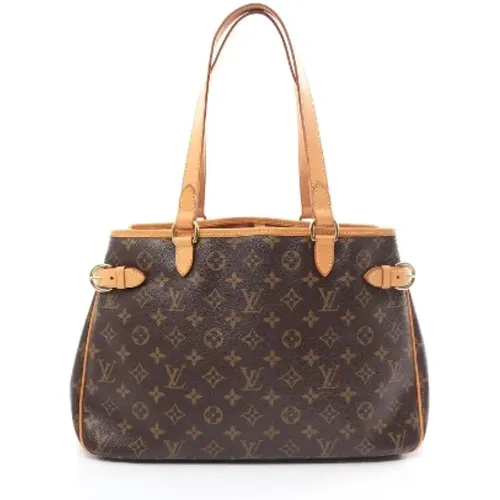 Pre-owned Tote Bags, female, , Size: ONE SIZE Pre-owned Canvas shoulder-bags - Louis Vuitton Vintage - Modalova