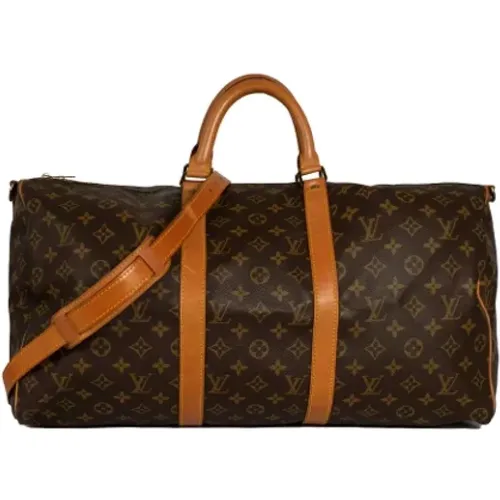 Pre-owned Weekend Bags, female, , Size: ONE SIZE Pre-owned Canvas louis-vuitton-bags - Louis Vuitton Vintage - Modalova