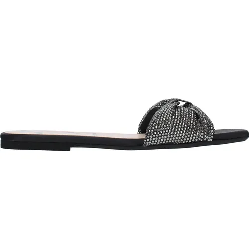 Sandalen Schwarz , Damen, Größe: 39 EU - N21 - Modalova