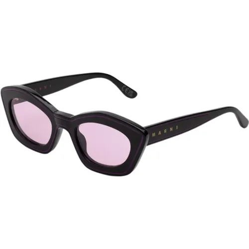 Sunglasses, unisex, , Size: 53 MM Royal Purple Sunglasses Kea Island - Marni - Modalova