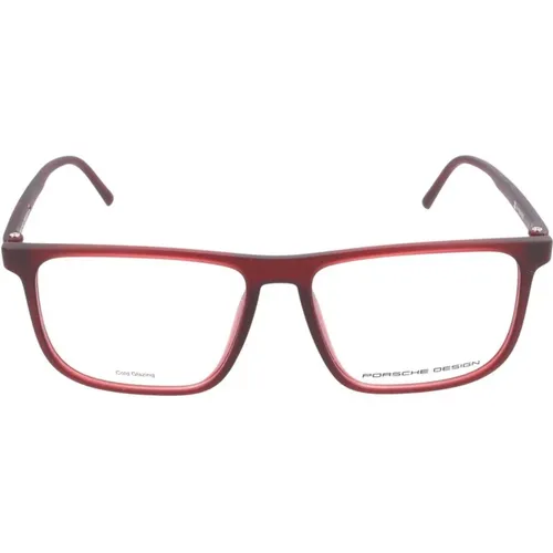 Glasses, male, , Size: ONE SIZE Acetate Mens Frames with Dial - Porsche Design - Modalova