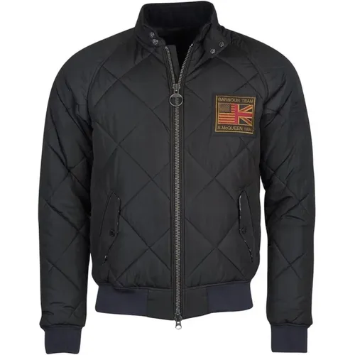 Quilted Merchant Bomber Jacket Aw23 , male, Sizes: XL, 2XL - Barbour - Modalova