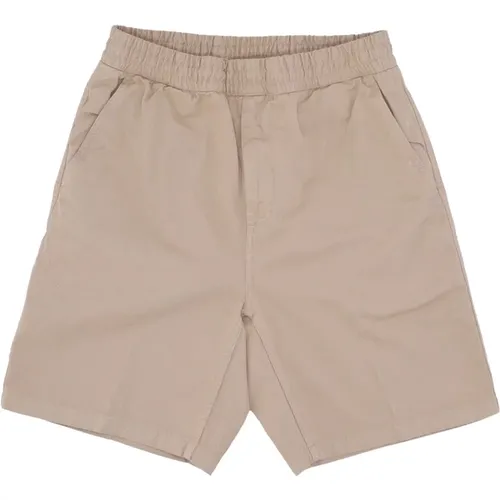 Casual Shorts, male, , Size: S Light Fabric Elastic Waist Mens Shorts - Carhartt WIP - Modalova