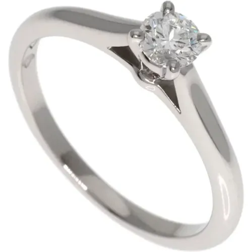 Pre-owned Jewellery, female, , Size: ONE SIZE Pre-owned Platinum rings - Cartier Vintage - Modalova