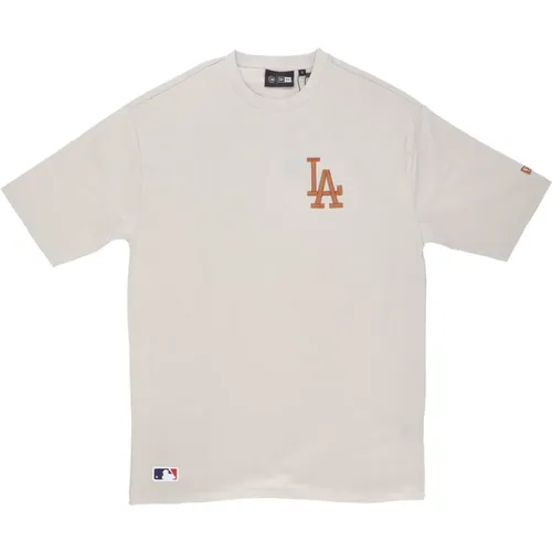 T-Shirts, male, , Size: M MLB League Essentials Oversize Tee - new era - Modalova