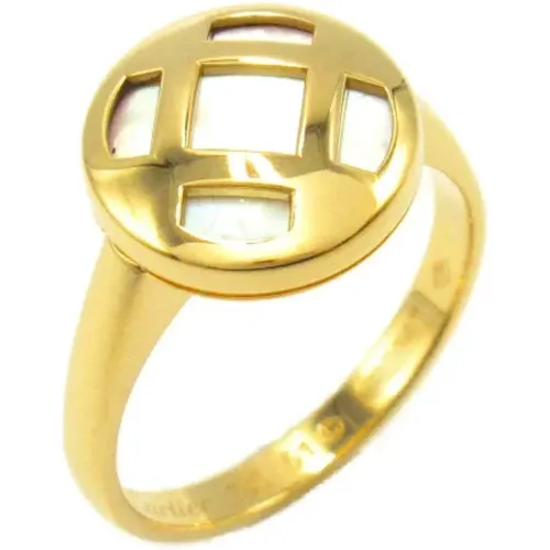 Pre-owned Jewellery, female, , Size: ONE SIZE Pre-owned Gold rings - Cartier Vintage - Modalova