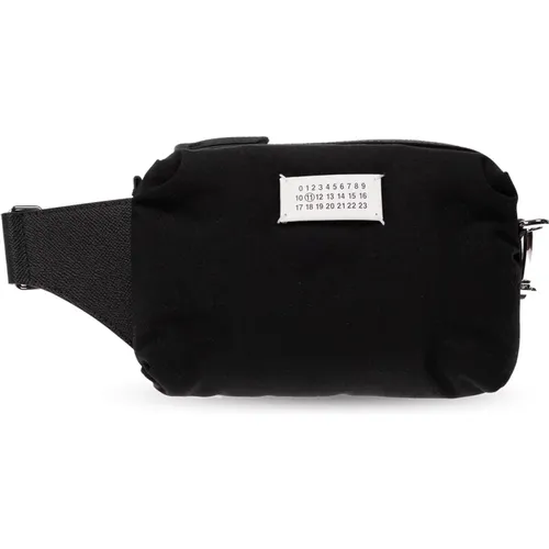 Belt Bags, unisex, , Size: ONE SIZE ‘Glam Slam’ belt bag - Maison Margiela - Modalova