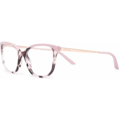 Braun/Havanna Optische Brille , Damen, Größe: 54 MM - Prada - Modalova