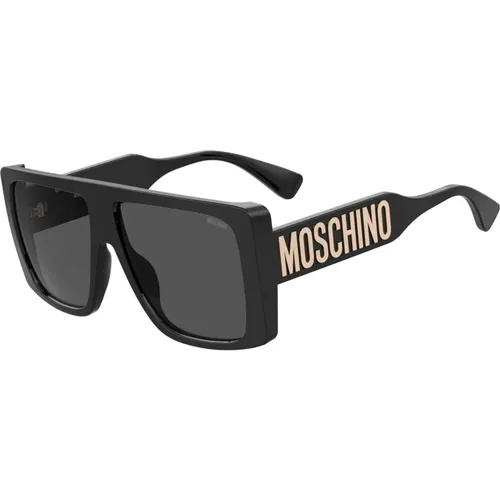 Sunglasses, female, , Size: 59 MM /Dark Grey Sunglasses - Moschino - Modalova