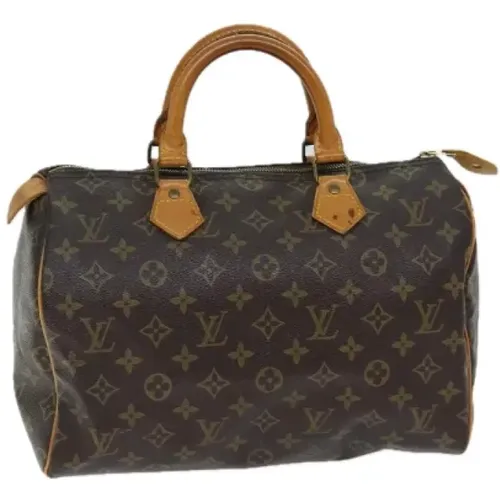 Pre-owned Canvas handbags , female, Sizes: ONE SIZE - Louis Vuitton Vintage - Modalova