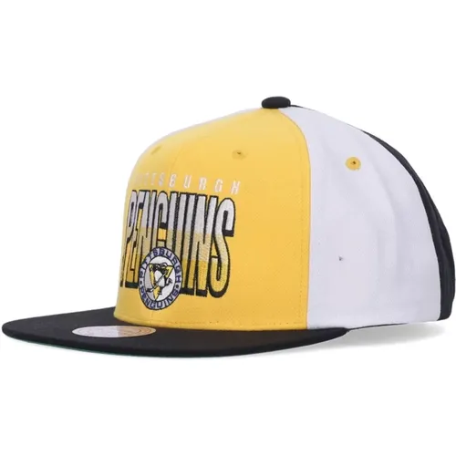 Caps, male, , Size: ONE SIZE Pittsburgh Penguins Vintage Snapback Cap - Mitchell & Ness - Modalova