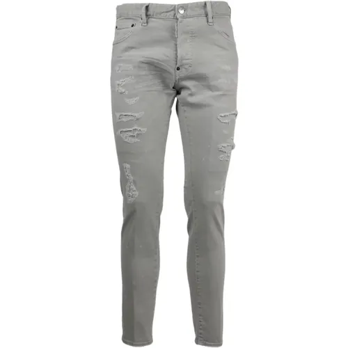 Moderne Slim-fit Denim Jeans - Dsquared2 - Modalova
