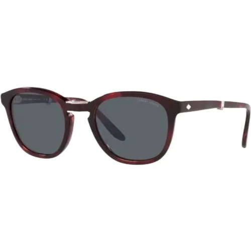 Rote Acetat Sonnenbrille Ar8170-5862R5 - Giorgio Armani - Modalova