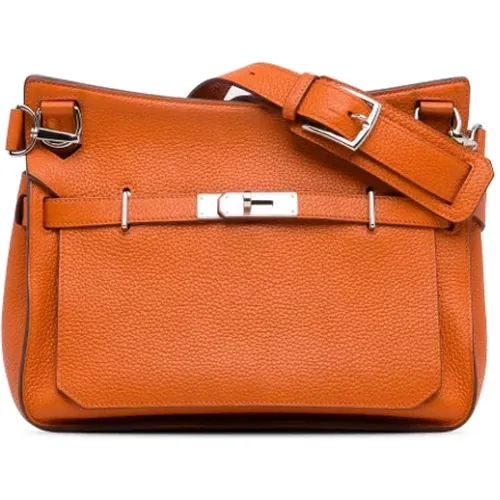 Pre-owned Cross Body Bags, female, , Size: ONE SIZE Pre-owned Leather shoulder-bags - Hermès Vintage - Modalova