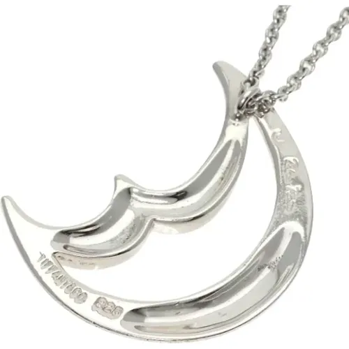 Pre-owned Jewellery, unisex, , Size: ONE SIZE Pre-owned Silver necklaces - Tiffany & Co. Pre-owned - Modalova