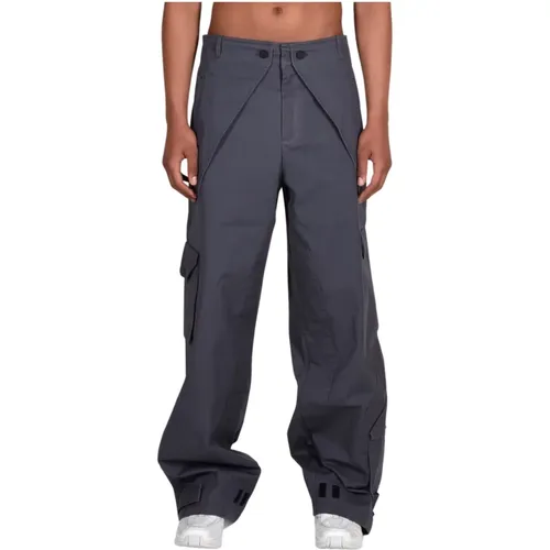 Cargo Twill Trousers with Adjustable Cuffs , male, Sizes: L - A-Cold-Wall - Modalova