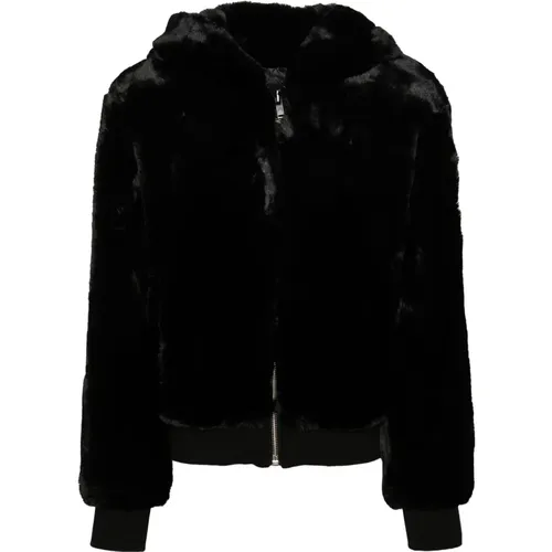 Schwarze Portland Bunny Jacke , Damen, Größe: M - Moose Knuckles - Modalova